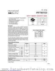 PB-IRF7807D2 datasheet pdf International Rectifier