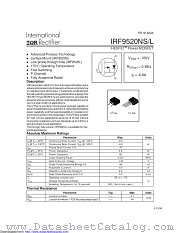 PB-IRF9520NS datasheet pdf International Rectifier