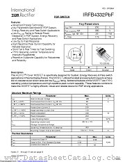 IRFB4332PBF datasheet pdf International Rectifier