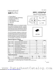 IRFL1006PBF datasheet pdf International Rectifier