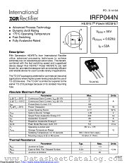 PB-IRFP044N datasheet pdf International Rectifier