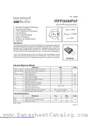 IRFP260MPBF datasheet pdf International Rectifier