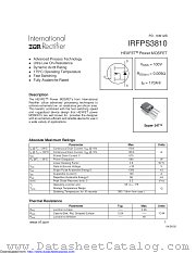 PB-IRFPS3810 datasheet pdf International Rectifier