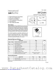 PB-IRFZ44N datasheet pdf International Rectifier