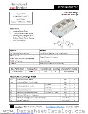 IRG5K400HF06B datasheet pdf International Rectifier