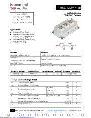 IRG7T200HF12B datasheet pdf International Rectifier