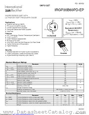 IRGP35B60PD-EP datasheet pdf International Rectifier