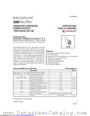 IRHF57214SE datasheet pdf International Rectifier