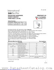 IRHF597110SCS datasheet pdf International Rectifier