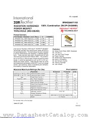 IRHG567110SCS datasheet pdf International Rectifier