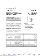 IRHLF77110SCS datasheet pdf International Rectifier