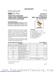 IRHLG77110 datasheet pdf International Rectifier