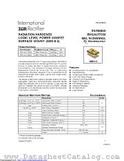 IRHLNJ77034SCS datasheet pdf International Rectifier
