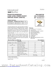 IRHLNM87Y20SCS datasheet pdf International Rectifier