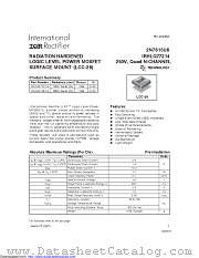 IRHLQ77214SCS datasheet pdf International Rectifier