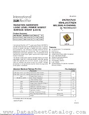 IRHLUC770Z4SCS datasheet pdf International Rectifier