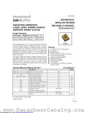 IRHLUC7970Z4SCS datasheet pdf International Rectifier