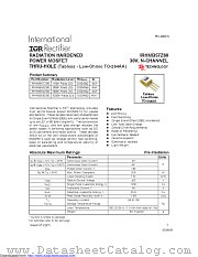 IRHMB57Z60 datasheet pdf International Rectifier