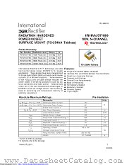 IRHMJ57160 datasheet pdf International Rectifier