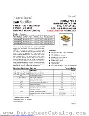 IRHNA7064SCS datasheet pdf International Rectifier