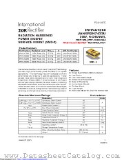 IRHNA7260SCS datasheet pdf International Rectifier