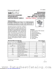 IRHNA9260SCS datasheet pdf International Rectifier