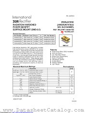 JANSF2N7479U3 datasheet pdf International Rectifier