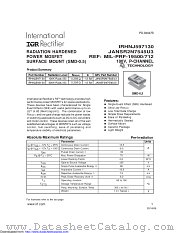 IRHNJ598130SCS datasheet pdf International Rectifier