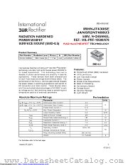 IRHNJ7430SESCS datasheet pdf International Rectifier