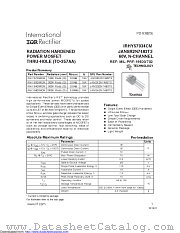 JANSF2N7483T3 datasheet pdf International Rectifier