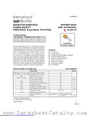 IRHYB67130CMSCS datasheet pdf International Rectifier