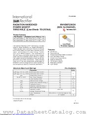 IRHYB67230CM datasheet pdf International Rectifier