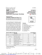 IRHYS67130CMSCS datasheet pdf International Rectifier