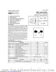 PB-IRL2910S datasheet pdf International Rectifier