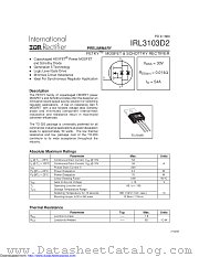 PB-IRL3103D2 datasheet pdf International Rectifier