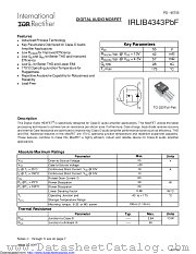 IRLIB4343PBF datasheet pdf International Rectifier