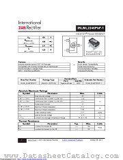 IRLML2246TRPBF-1 datasheet pdf International Rectifier