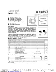 PB-IRLR2905 datasheet pdf International Rectifier