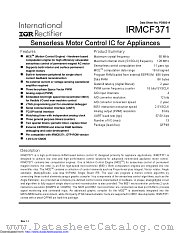 IRMCF371 datasheet pdf International Rectifier