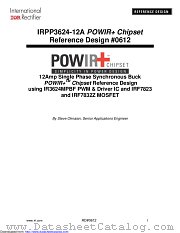 IRPP3624-12A datasheet pdf International Rectifier