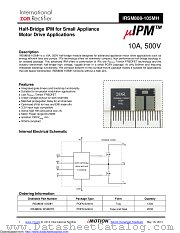 IRSM808-105MH datasheet pdf International Rectifier