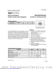 IRUH33P253A1M datasheet pdf International Rectifier