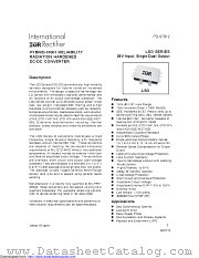LSO2805D datasheet pdf International Rectifier