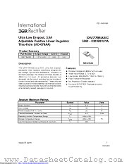 5962-0323801MYA datasheet pdf International Rectifier