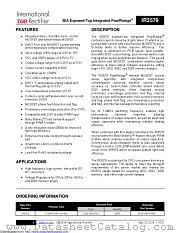 IR3579 datasheet pdf International Rectifier