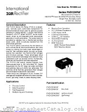 PVD1352NSPBF datasheet pdf International Rectifier