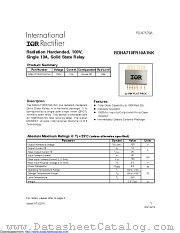 RDHA710FR10A1NX datasheet pdf International Rectifier