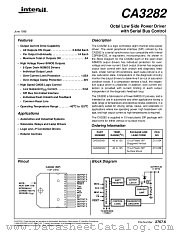 CA3282A datasheet pdf Intersil