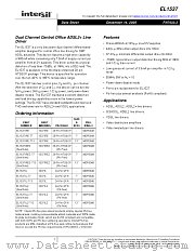 EL1537 datasheet pdf Intersil