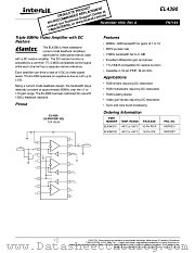 EL4390 datasheet pdf Intersil